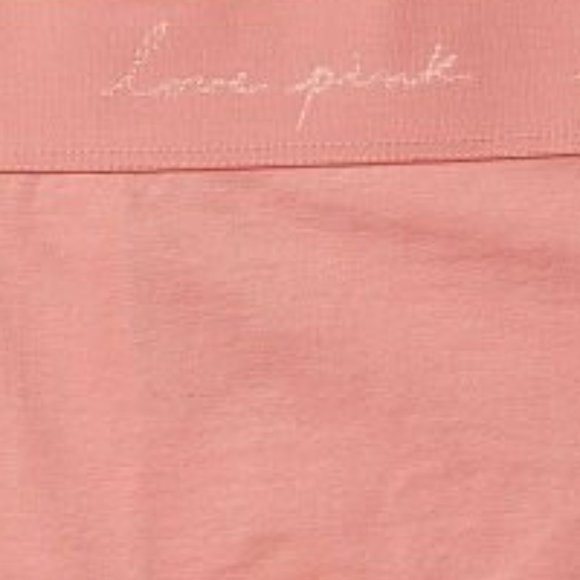 VS PINK XXL Logo Shortie French Rose NWT - Picture 4 of 6